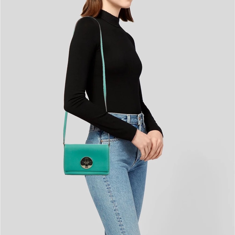 Kate Spade teal/blue/green crossbody bag